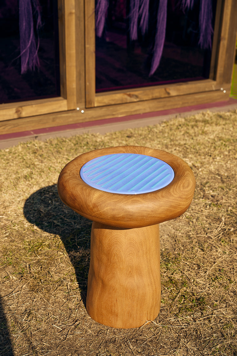 Ryan Belli, Cornflower Side Table