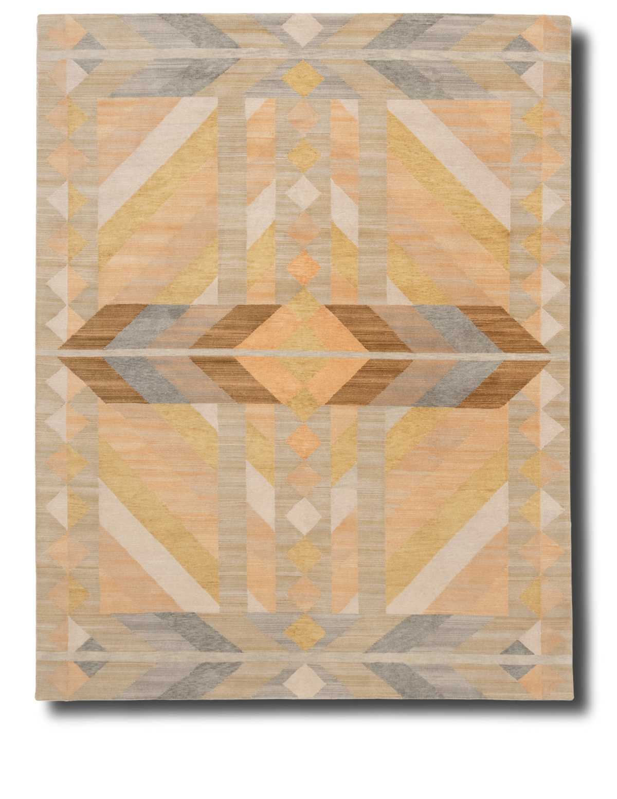 The Dawn, WOOL & SILK in 8' X 10'