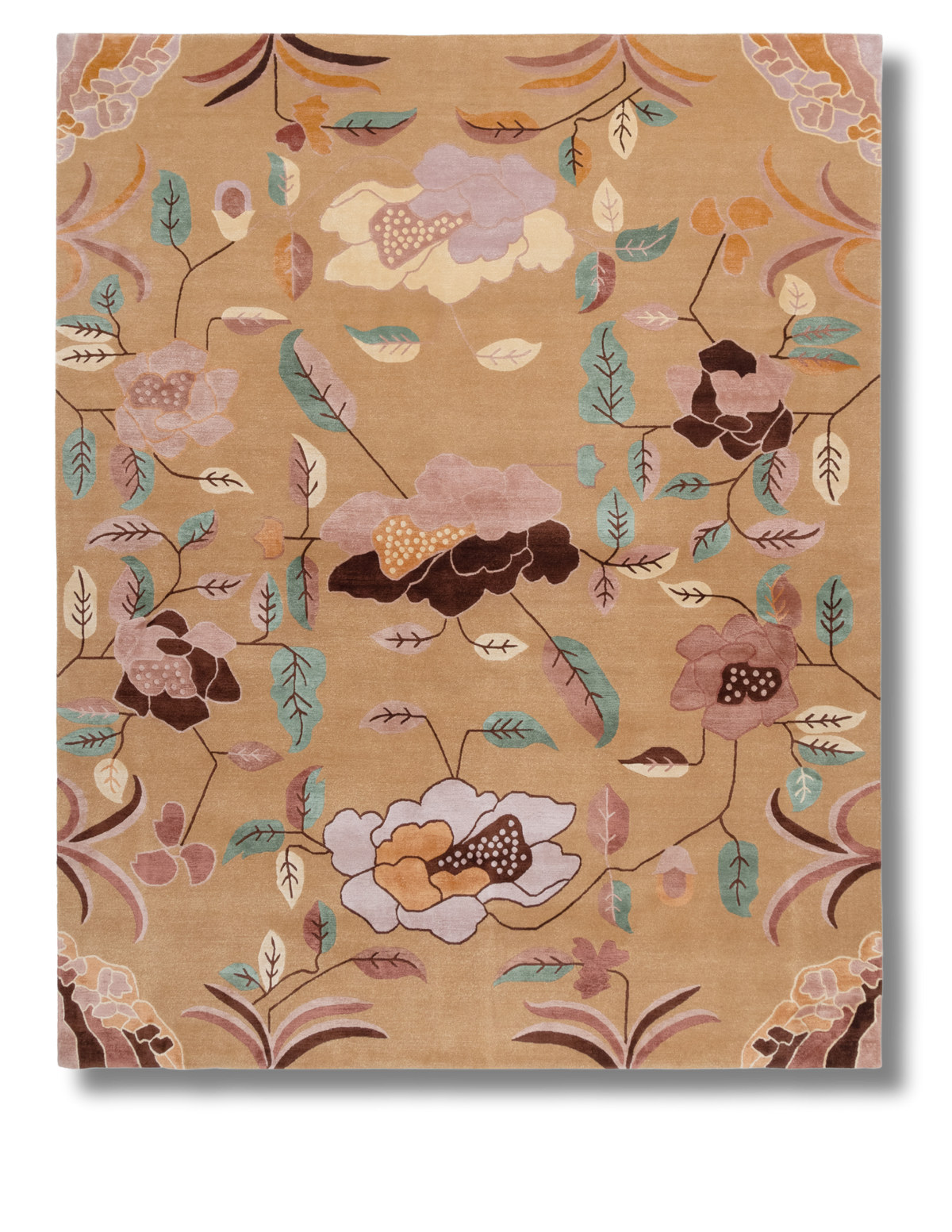 The Magnolia, Wool & Silk in 8' X 10'