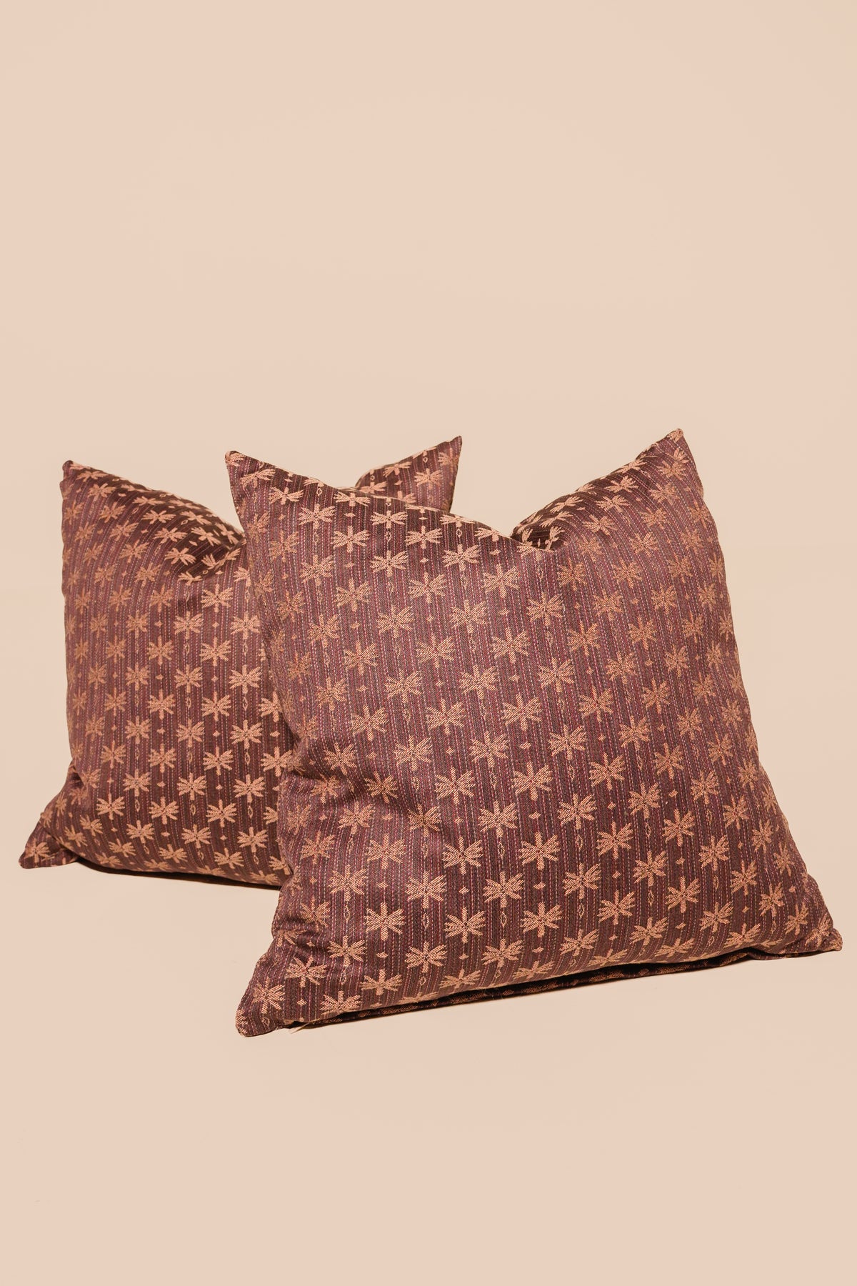 Harwood House Pillows — Lei (Plum)