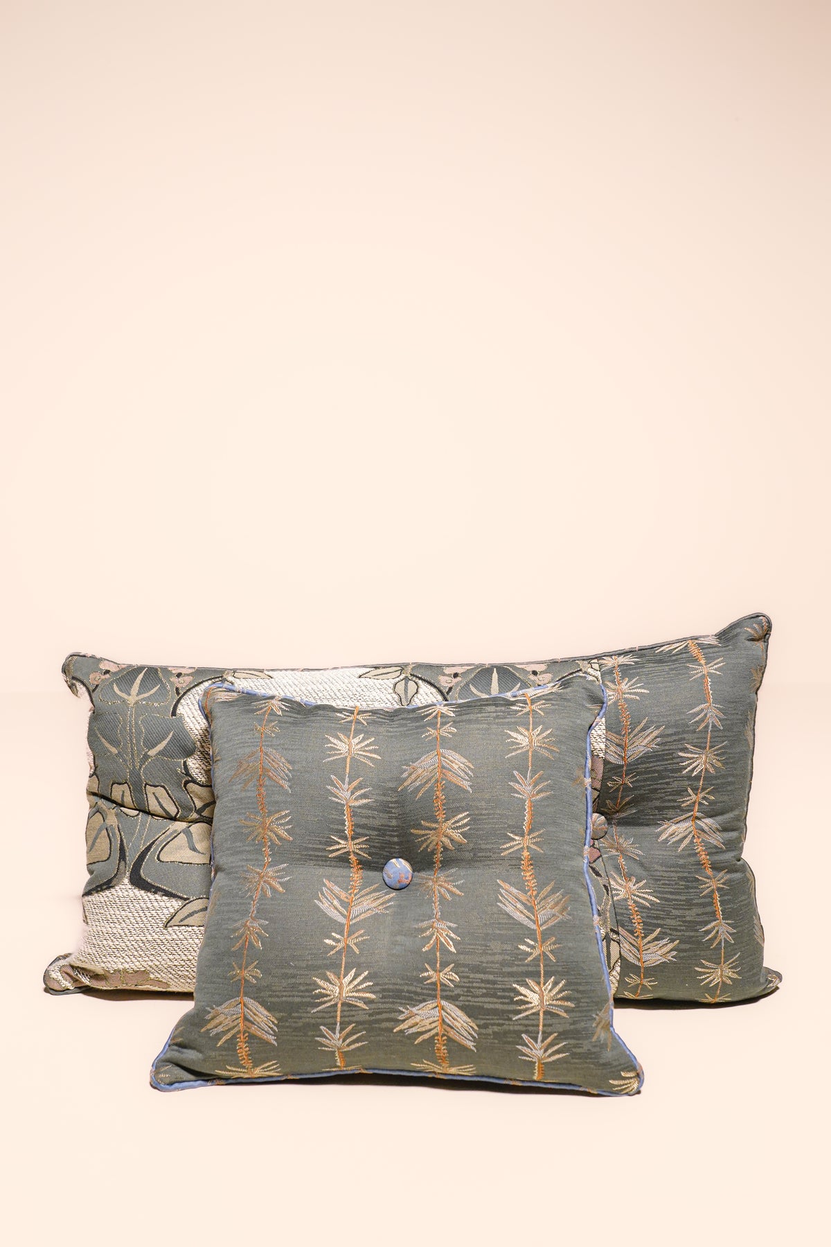 Harwood House Pillow Set — Sorrento (Fern) + Tallulah (Fern)