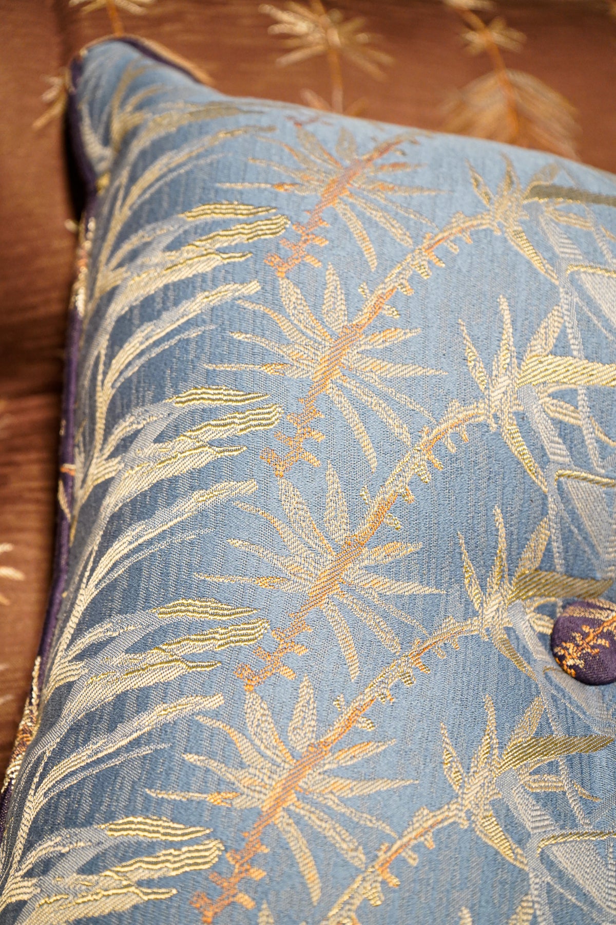 Harwood House Pillow Set — Tallulah (Berry) + Willow (Cornflower)