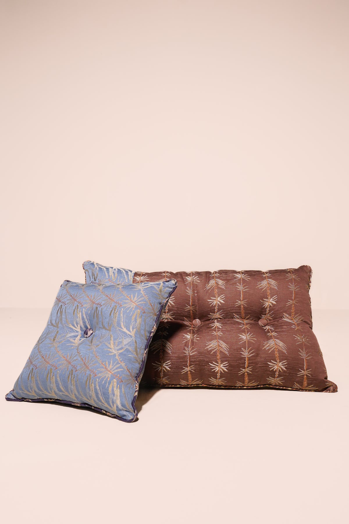 Harwood House Pillow Set — Tallulah (Berry) + Willow (Cornflower)