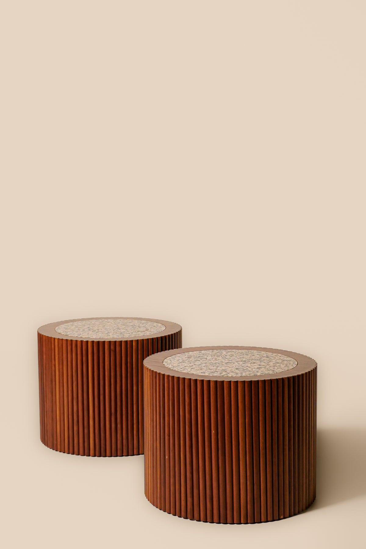 Vintage Side Tables — USA, 1970s