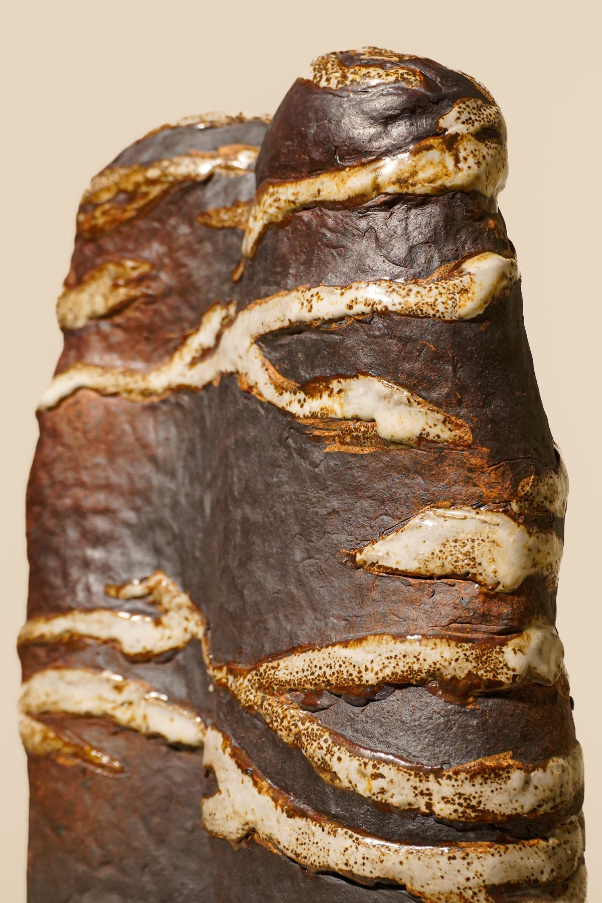 Sculptural Ceramic Vessel — Anne Van Kleeck, 1970s
