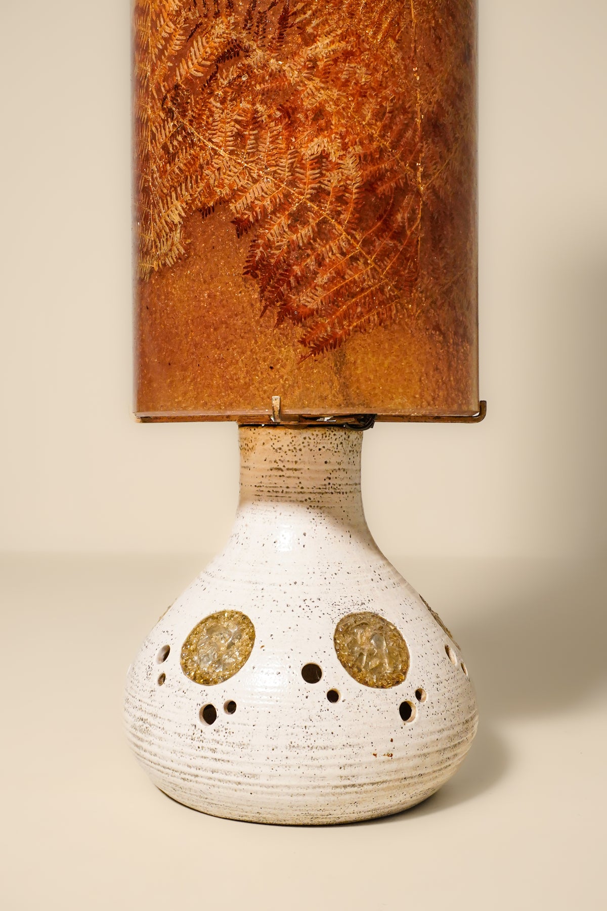 French lamp by Georges Pelletier — Ateliers Accolay, 1970s