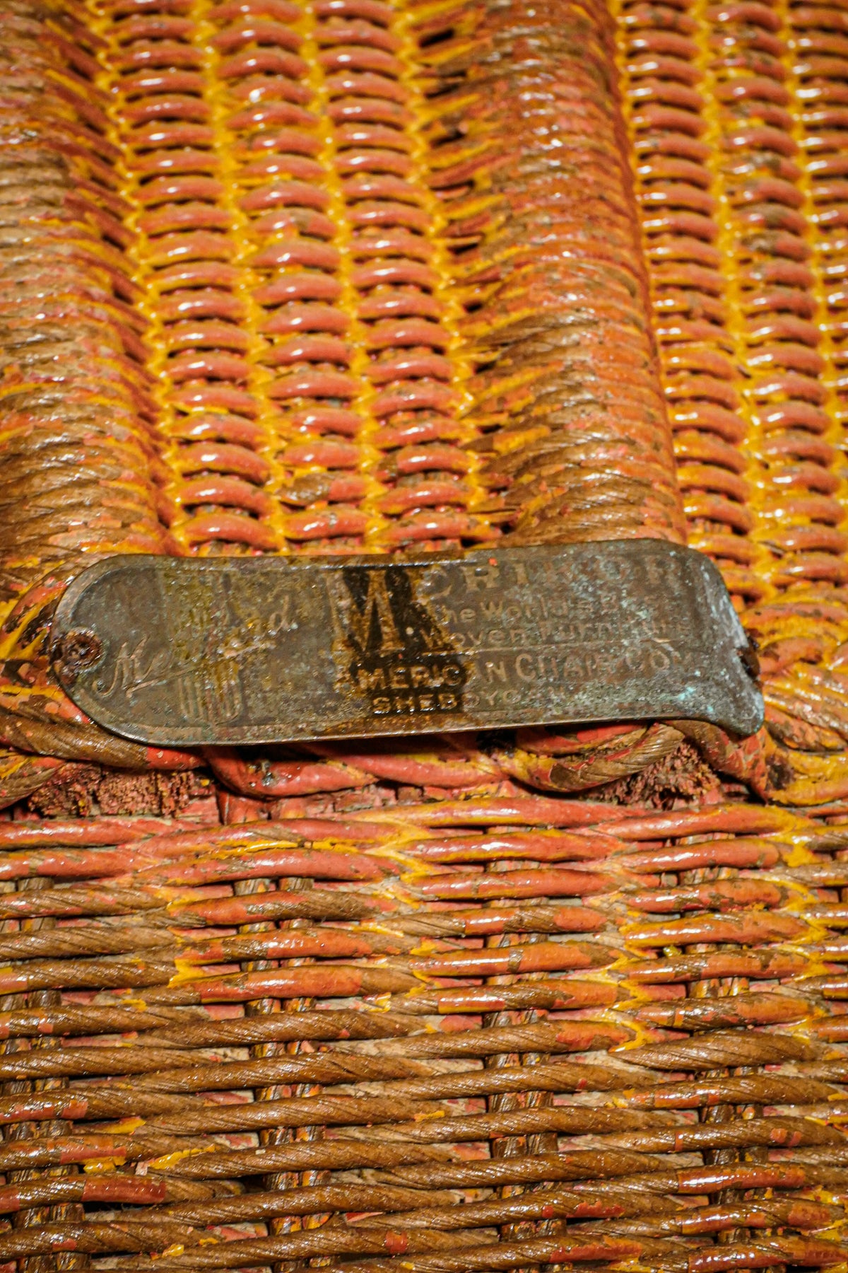 Art Deco Wicker Rocker — 1910