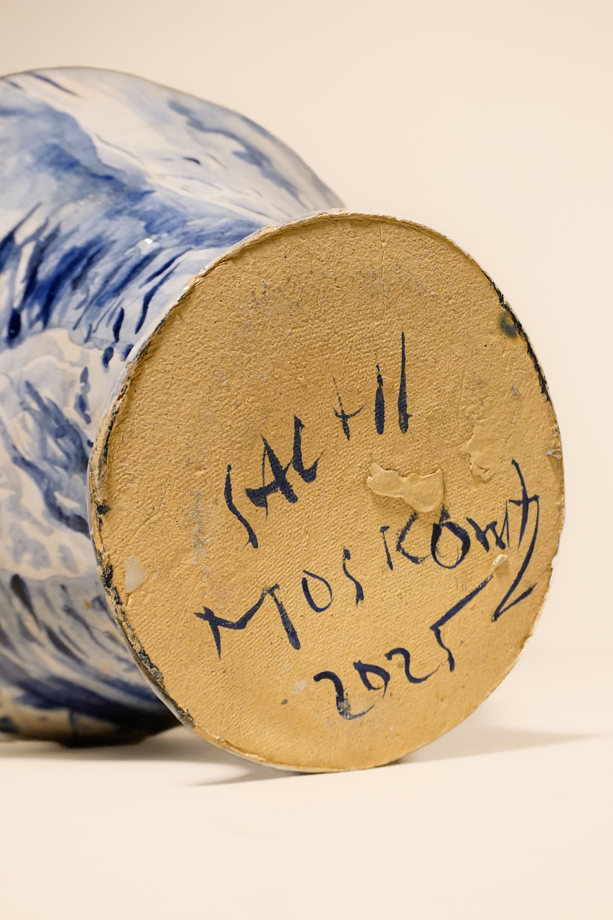 Sachi Moskowitz — Diving Girl Vase, 2025