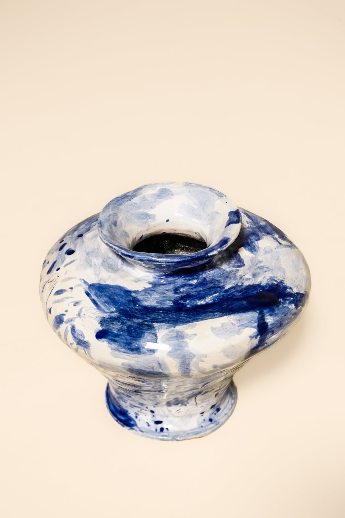 Sachi Moskowitz — Diving Girl Vase, 2025
