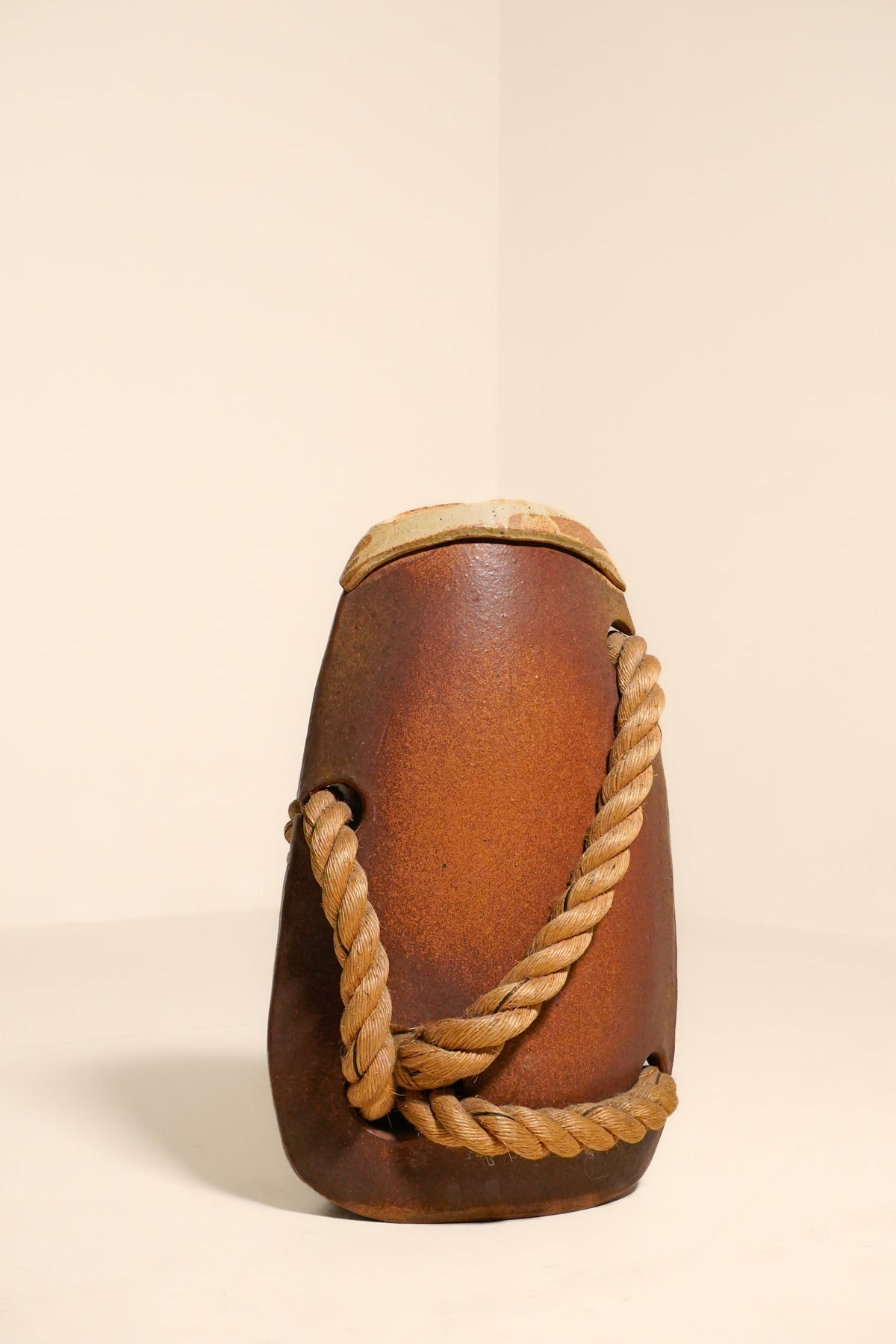 Stoneware Vessel by Aleph Hammer — 1970s