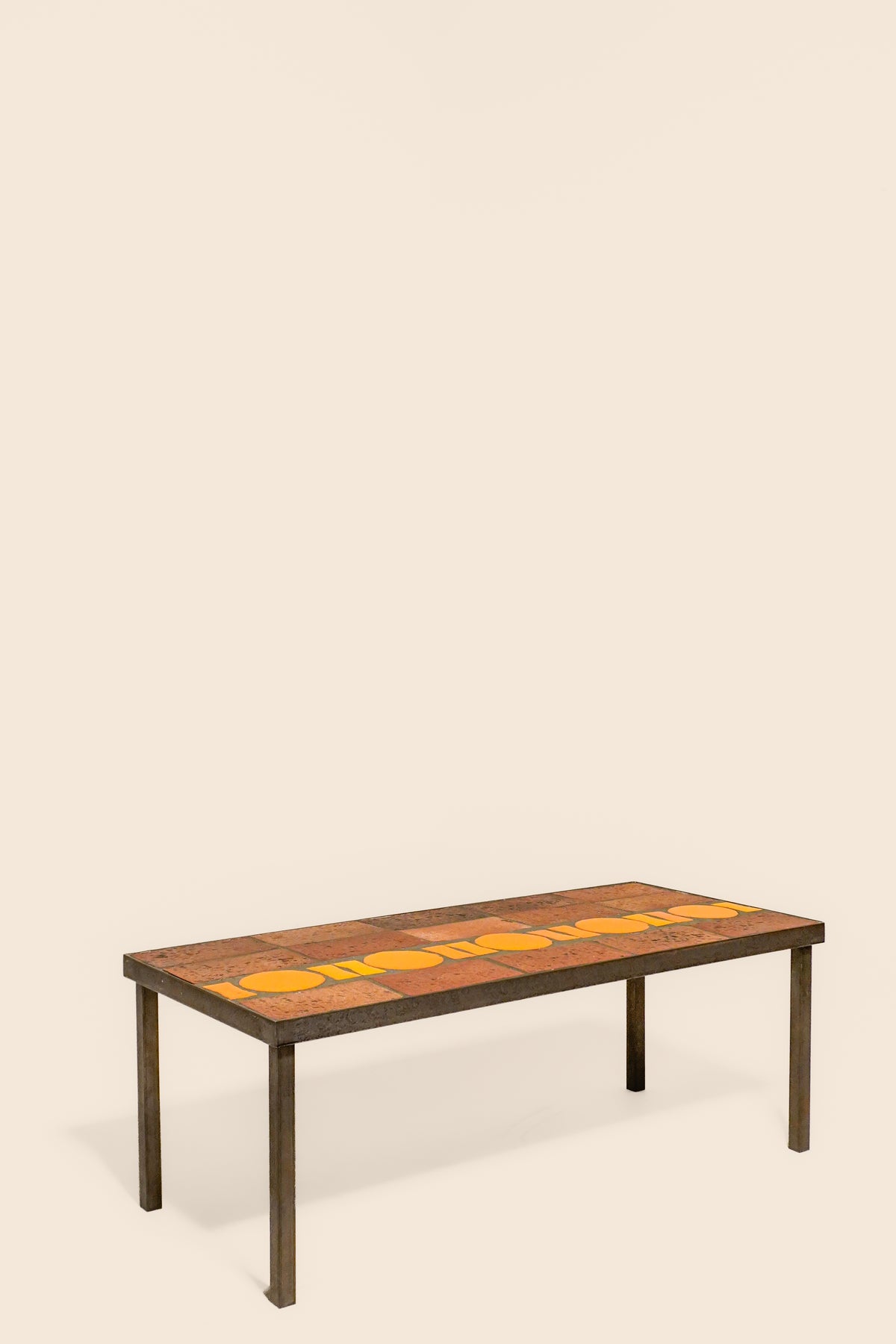 Ceramic Coffee Table in the style of Roger Capron  — France 1970s