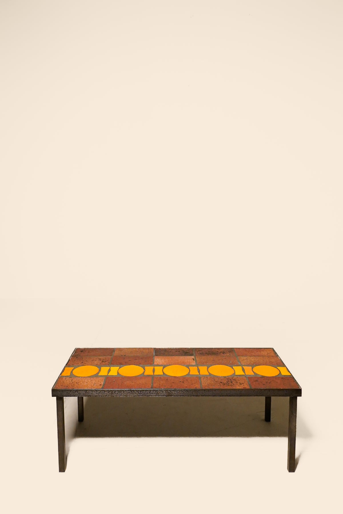 Ceramic Coffee Table in the style of Roger Capron  — France 1970s