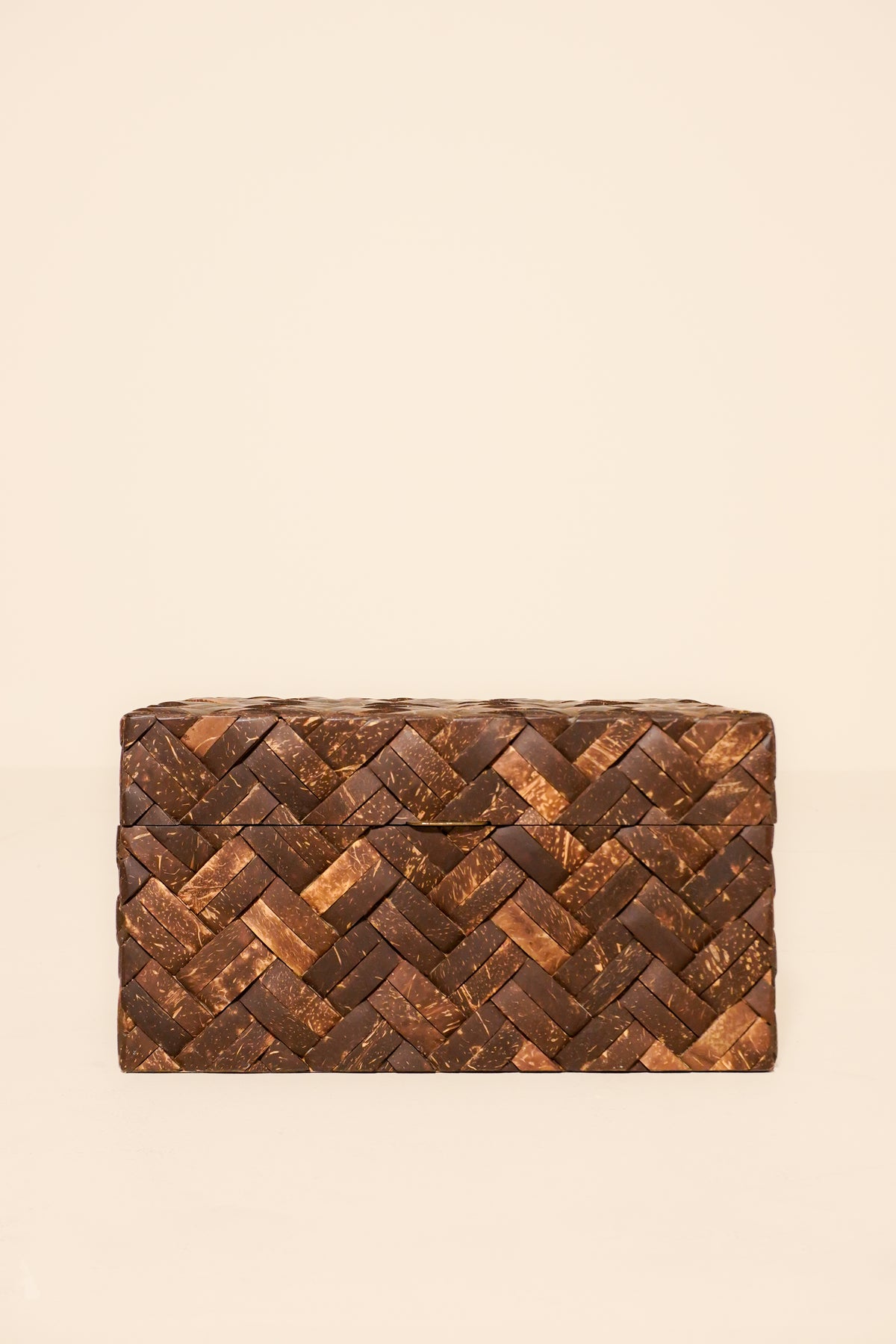 Woven Bamboo Box by Maitland-Smith