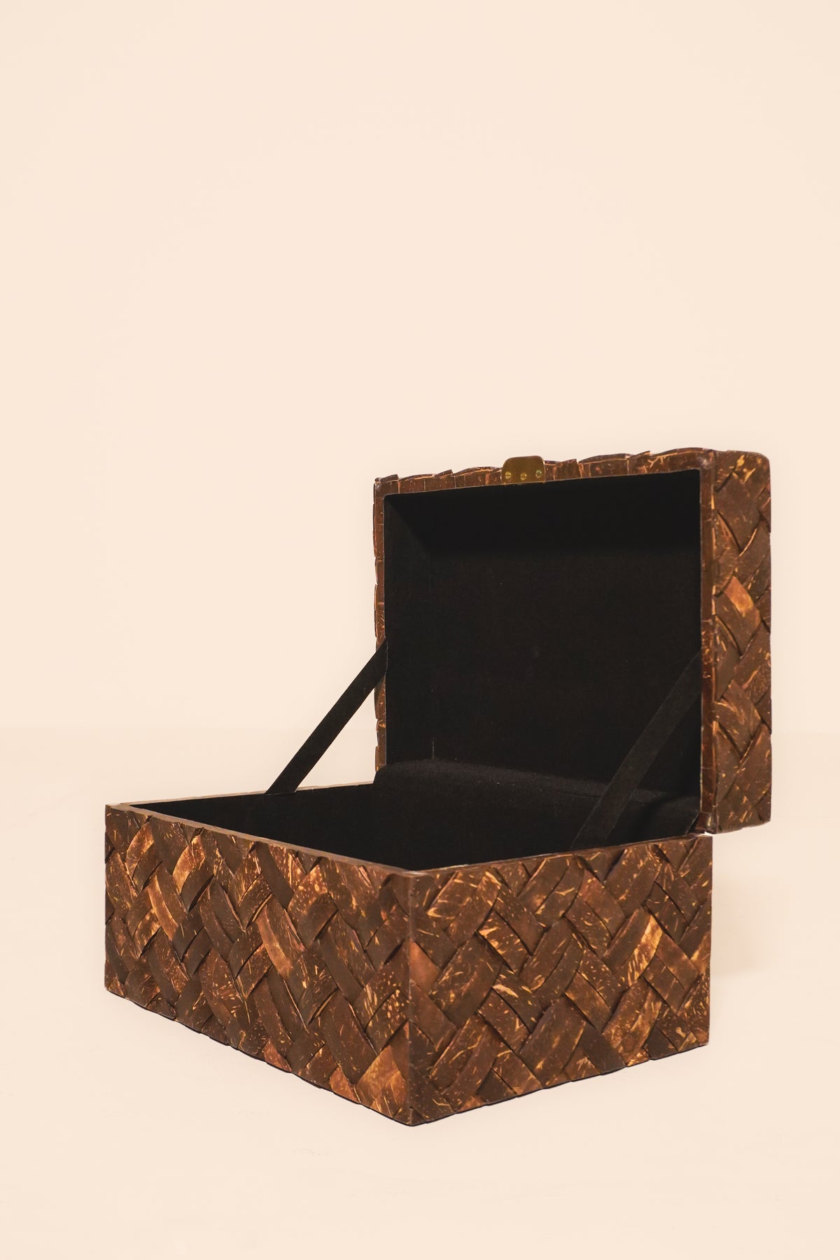 Woven Bamboo Box by Maitland-Smith