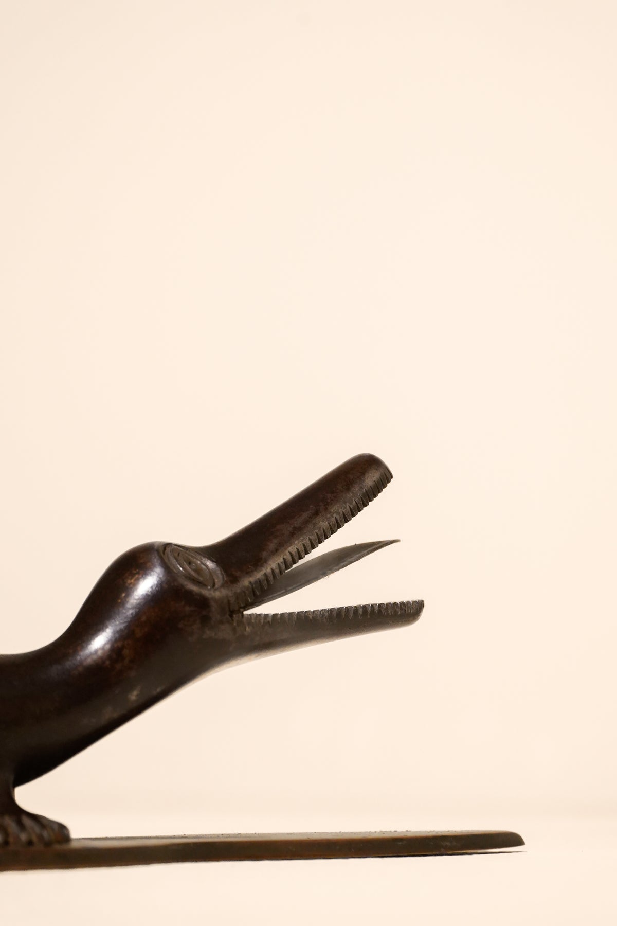 Cast Bronze Alligator