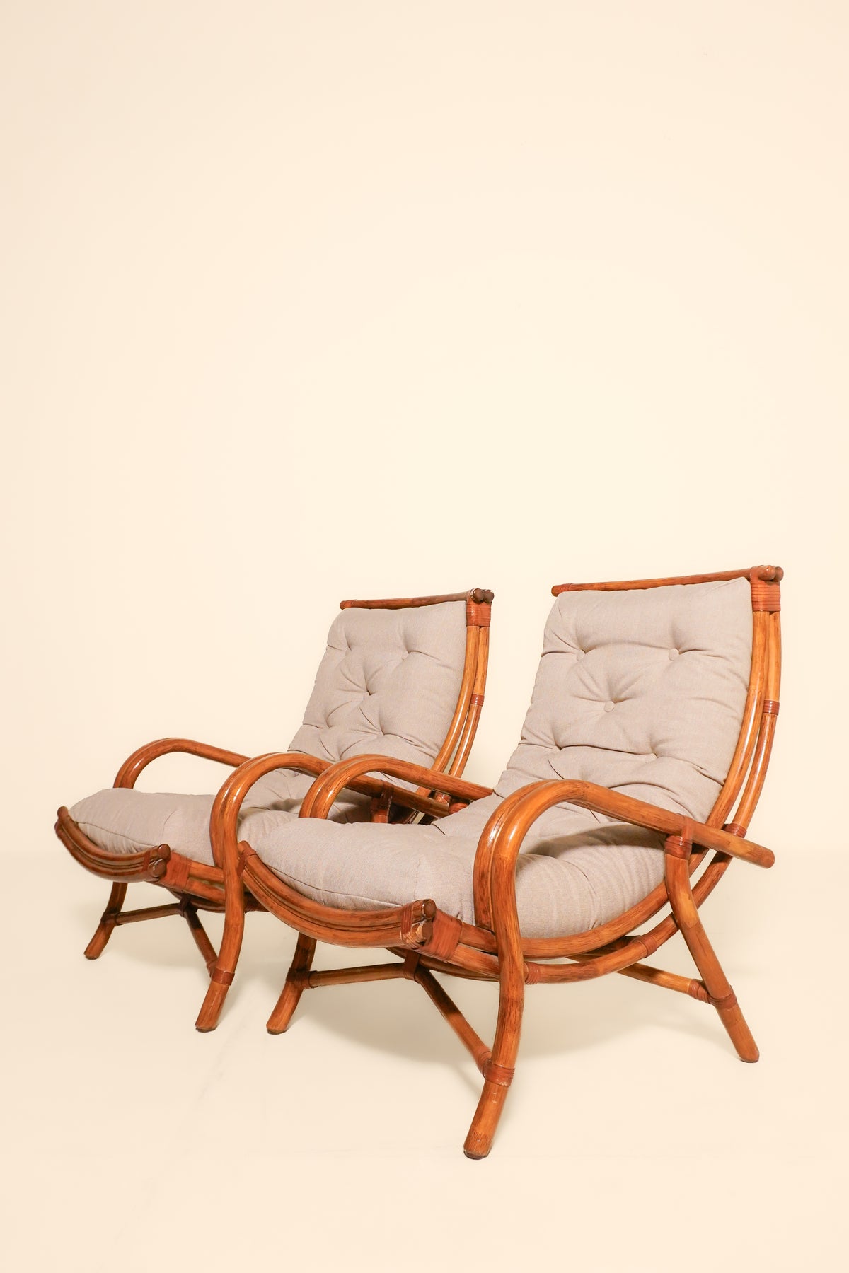 Scandinavian Rattan chairs — 1960s
