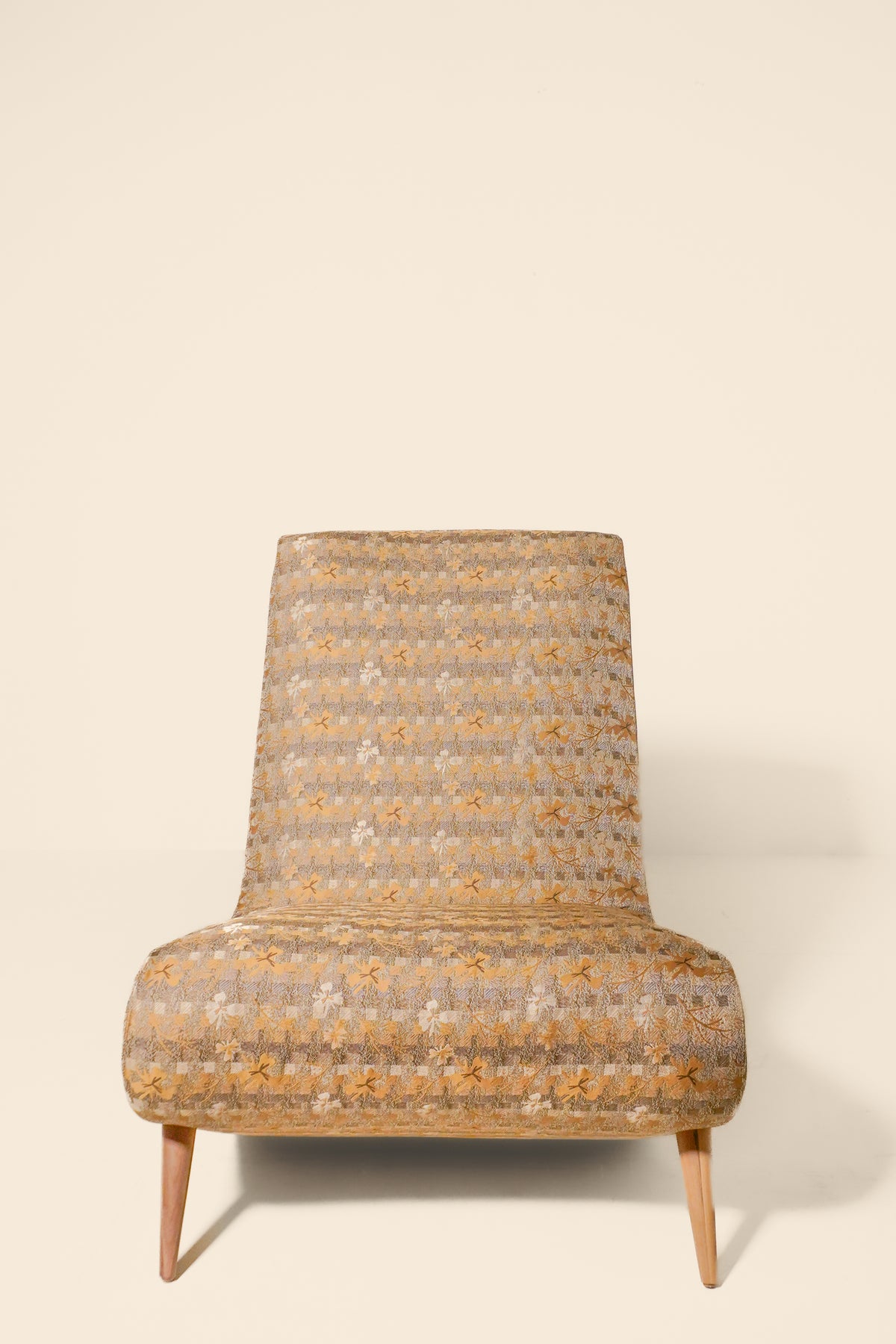 Pair of Marcela Lounge Chairs in Harwood House by Verellen