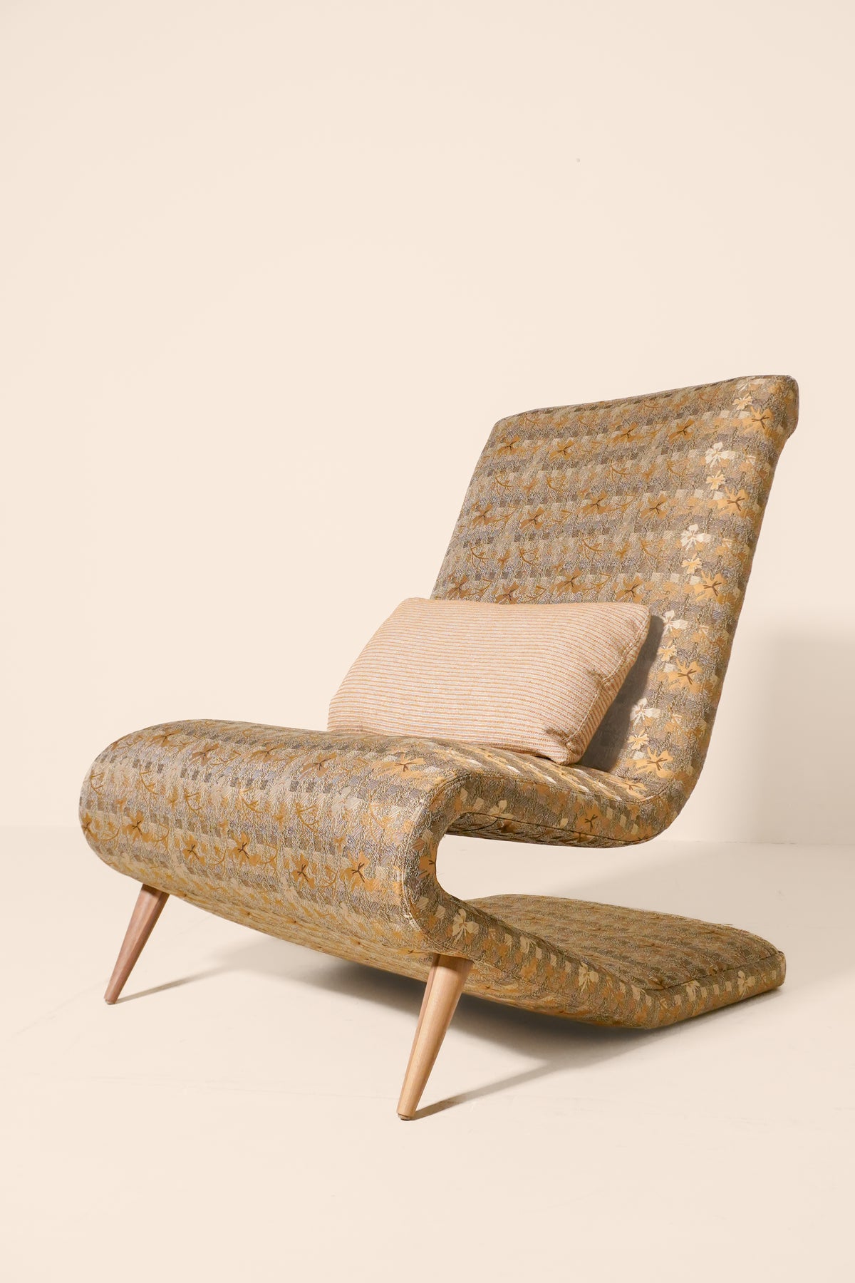 Pair of Marcela Lounge Chairs in Harwood House by Verellen