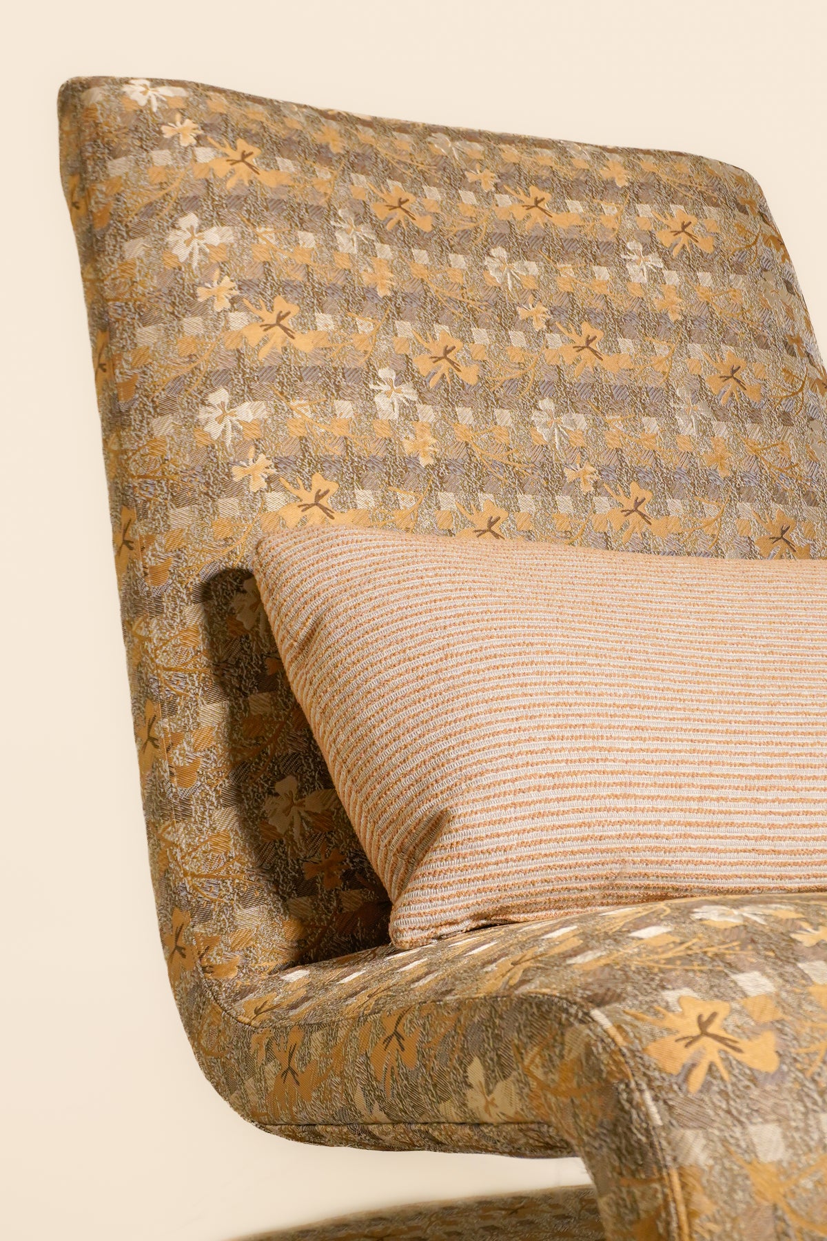 Pair of Marcela Lounge Chairs in Harwood House by Verellen