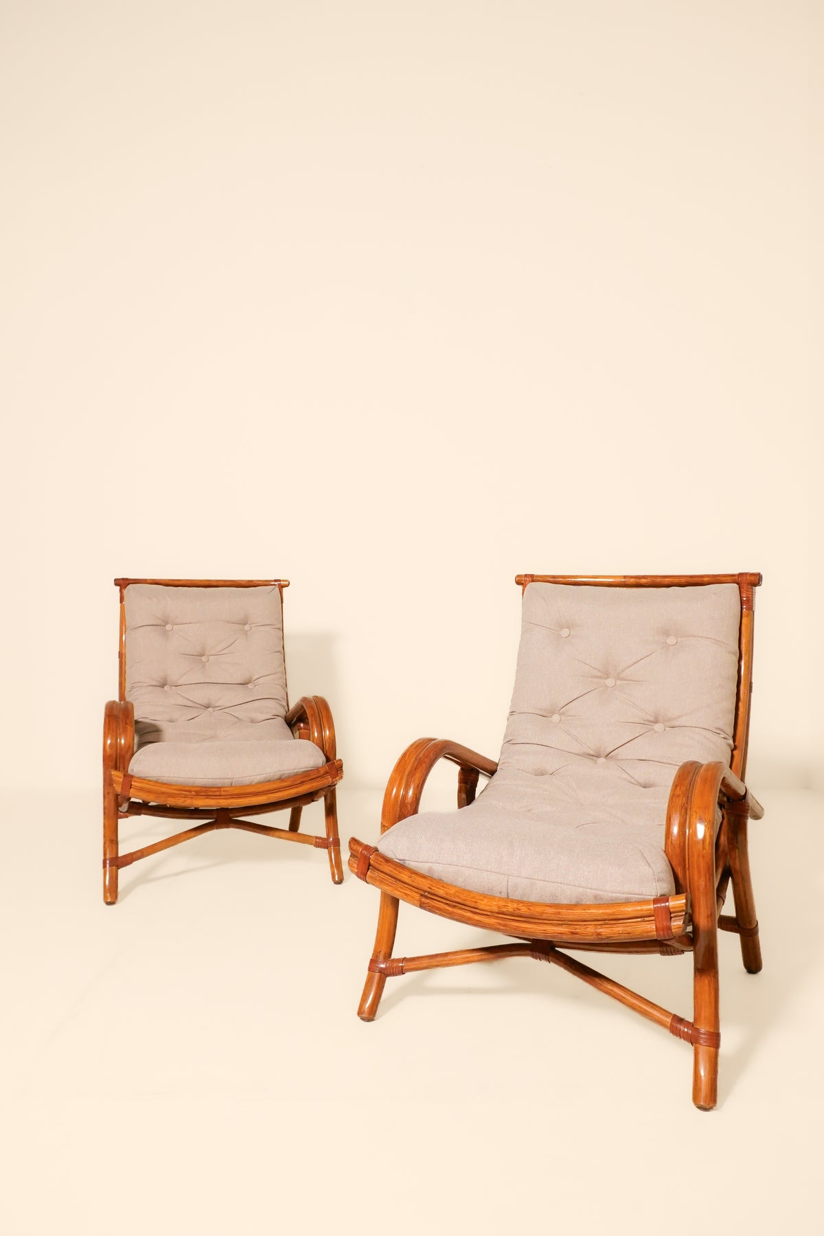 Scandinavian Rattan chairs — 1960s