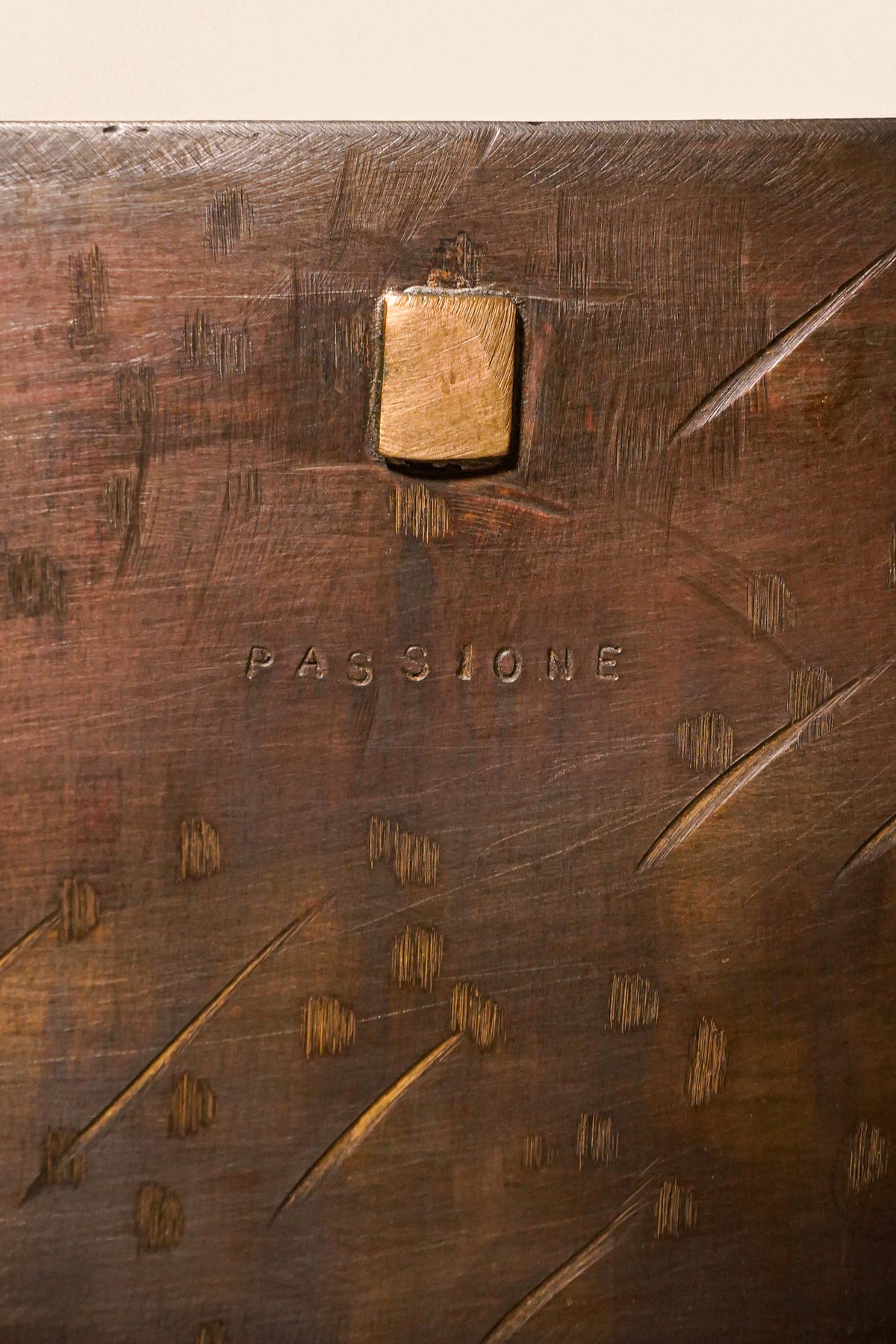 Gary Magakis Bronze Sculptural Side Table — USA