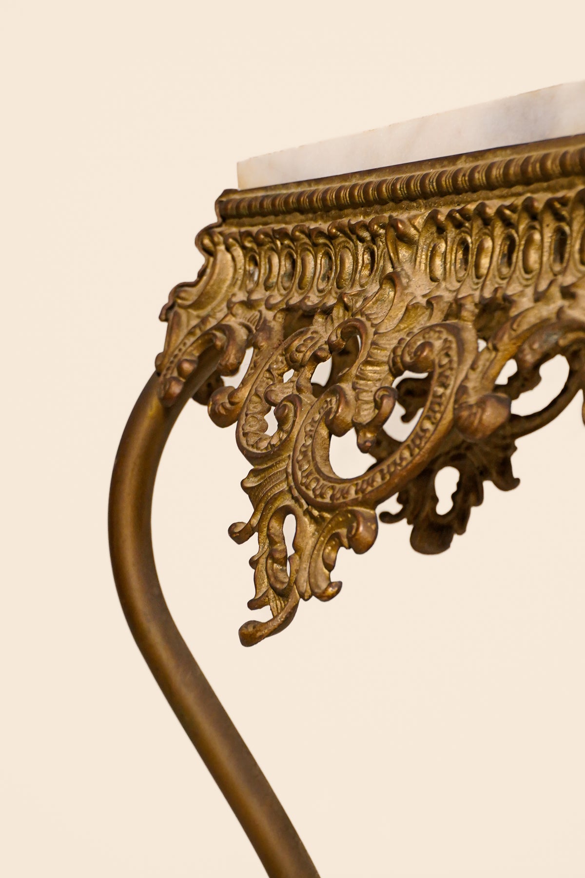Pair of Victorian Gilt-Bronze Stands — France, 1890s