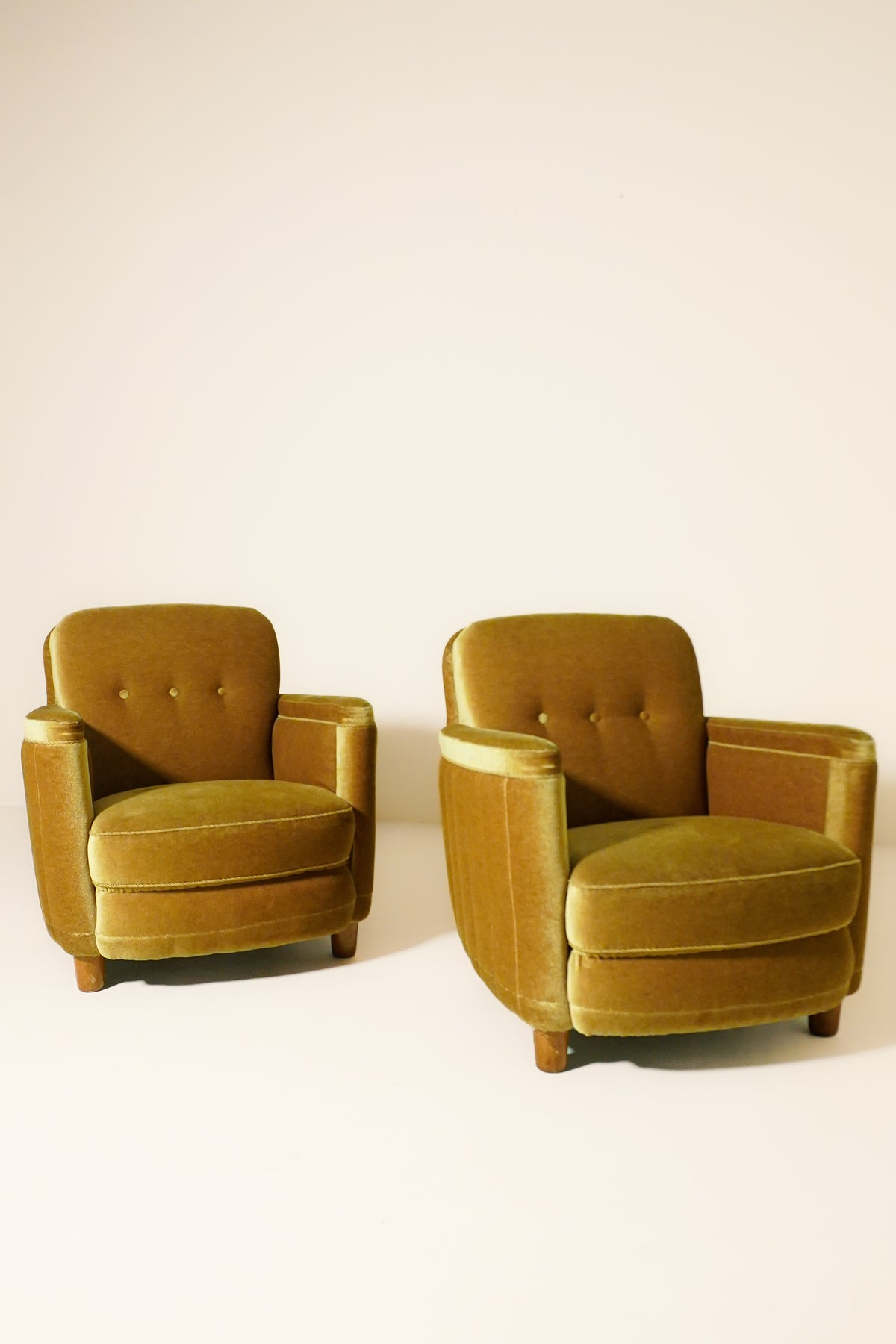Pair of Danish Lounge Chairs