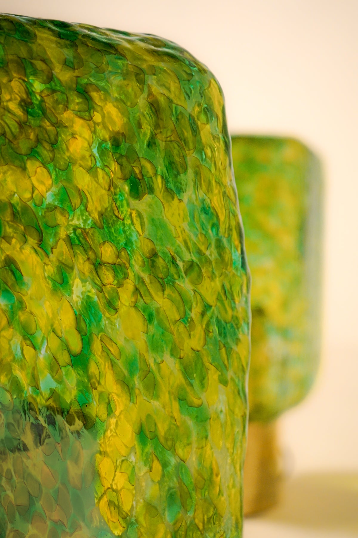 Pulegoso Murano Glass Table Lamps