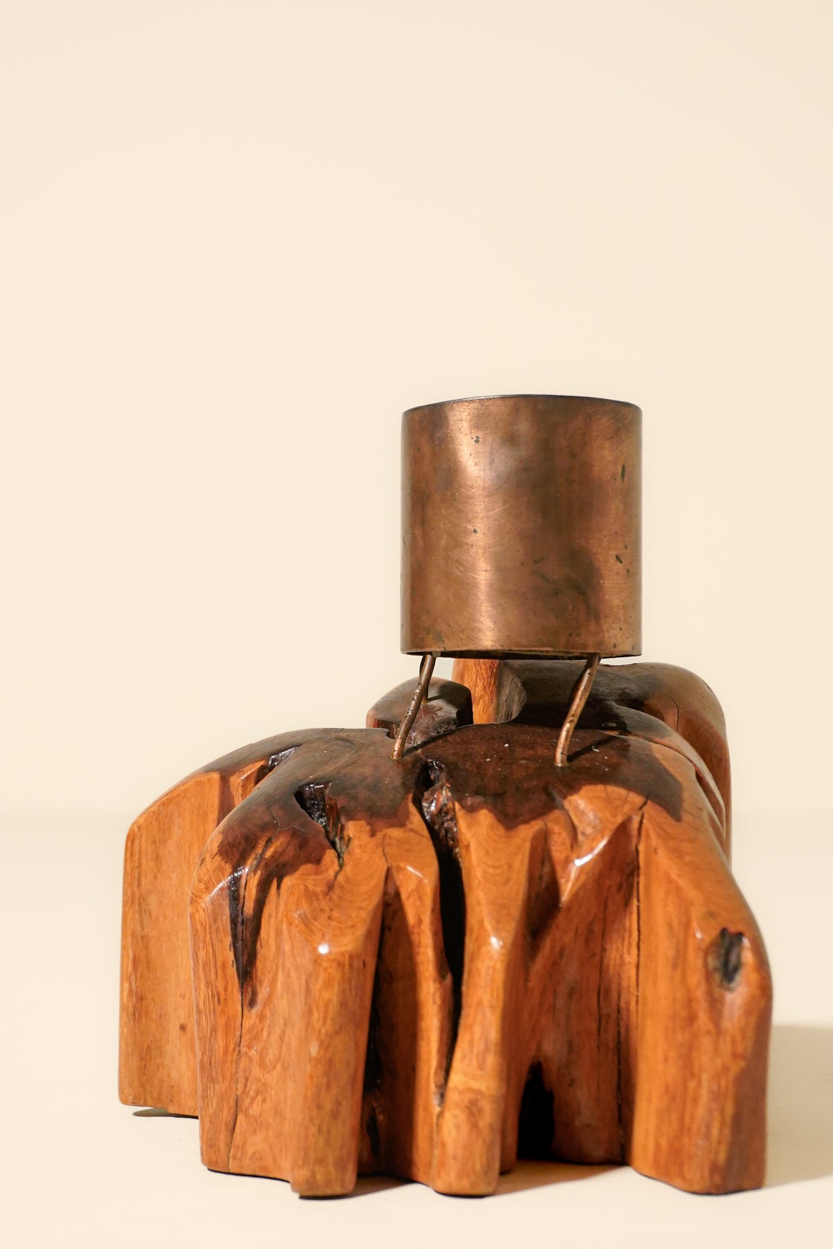 Sculptural Candle Holders by Richard Etts — 1970s