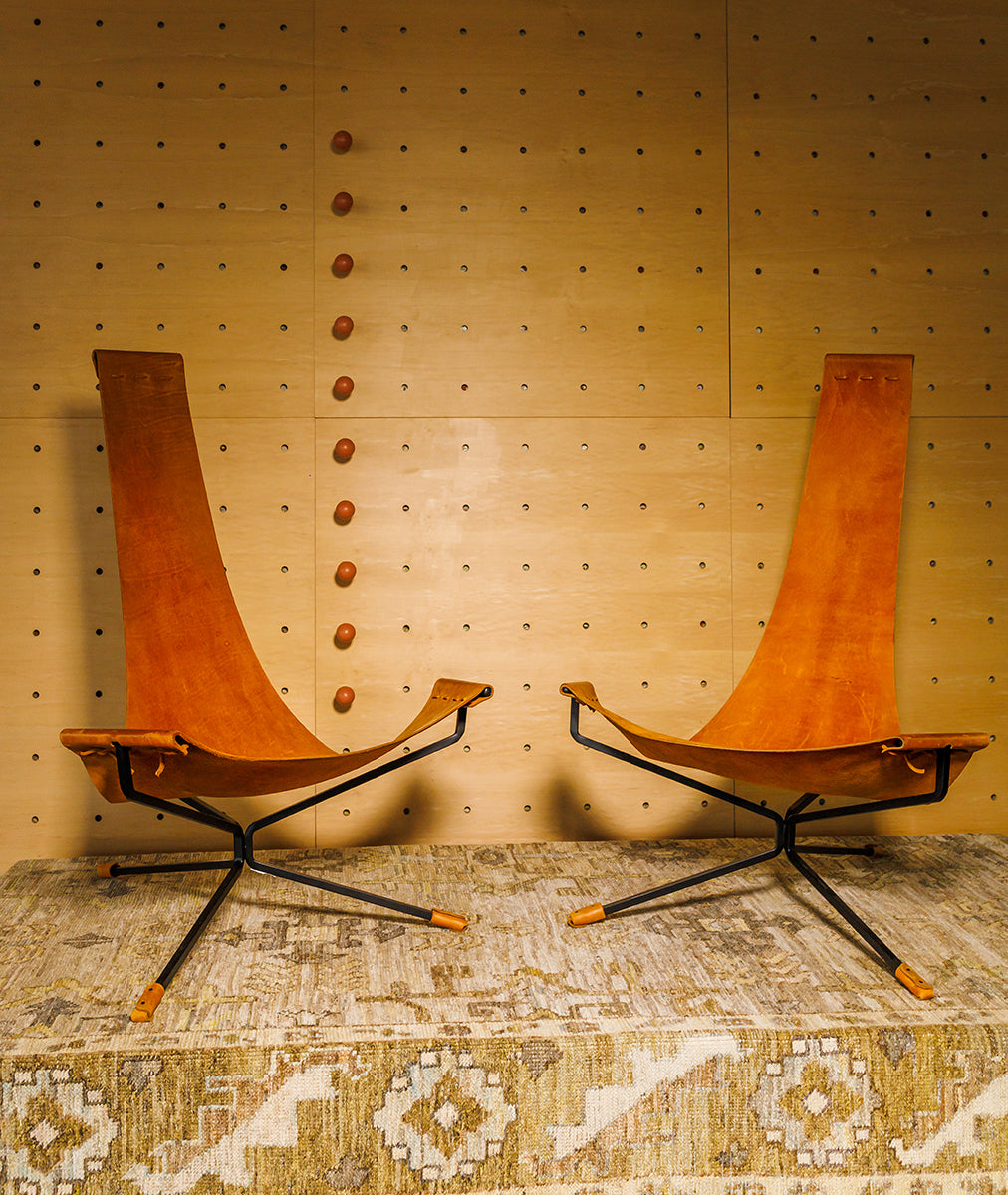 Pair of Original Wenger Lotus Chairs