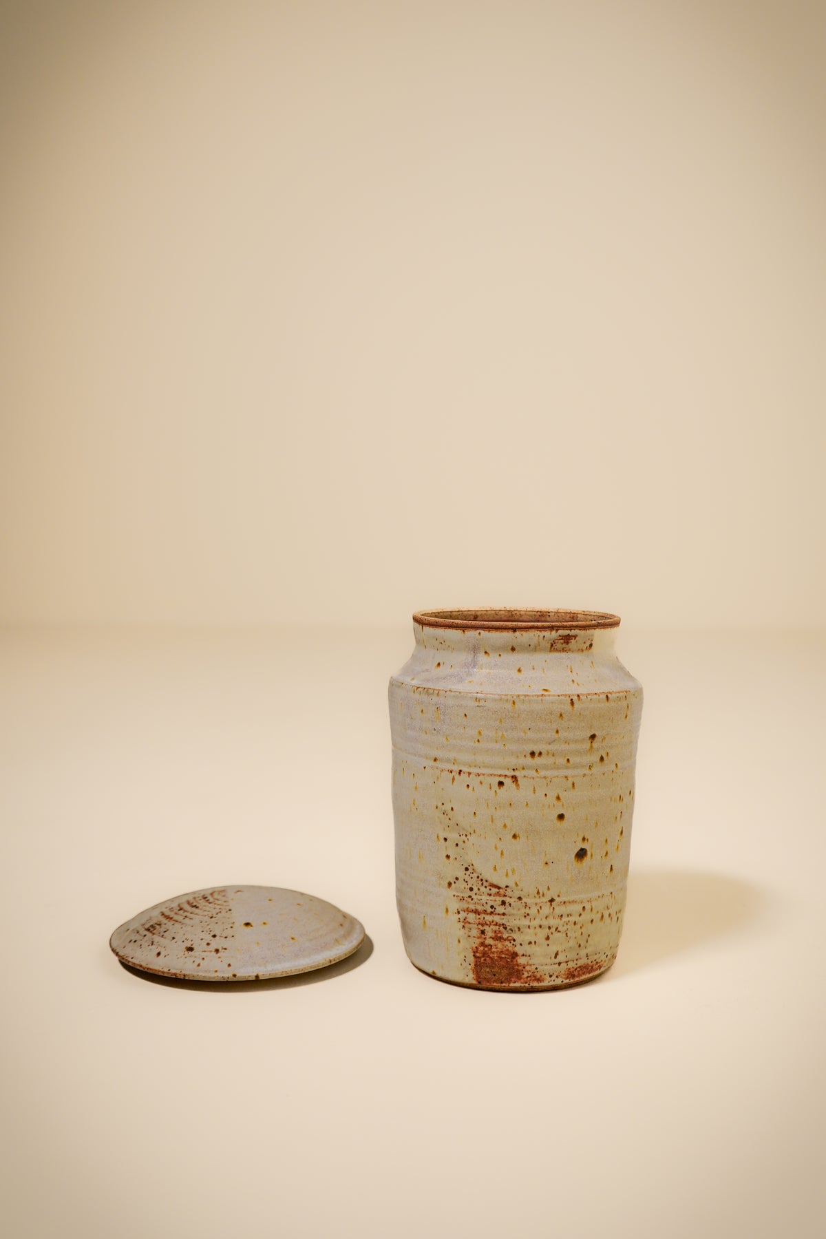 Stoneware Studio Pottery Jar