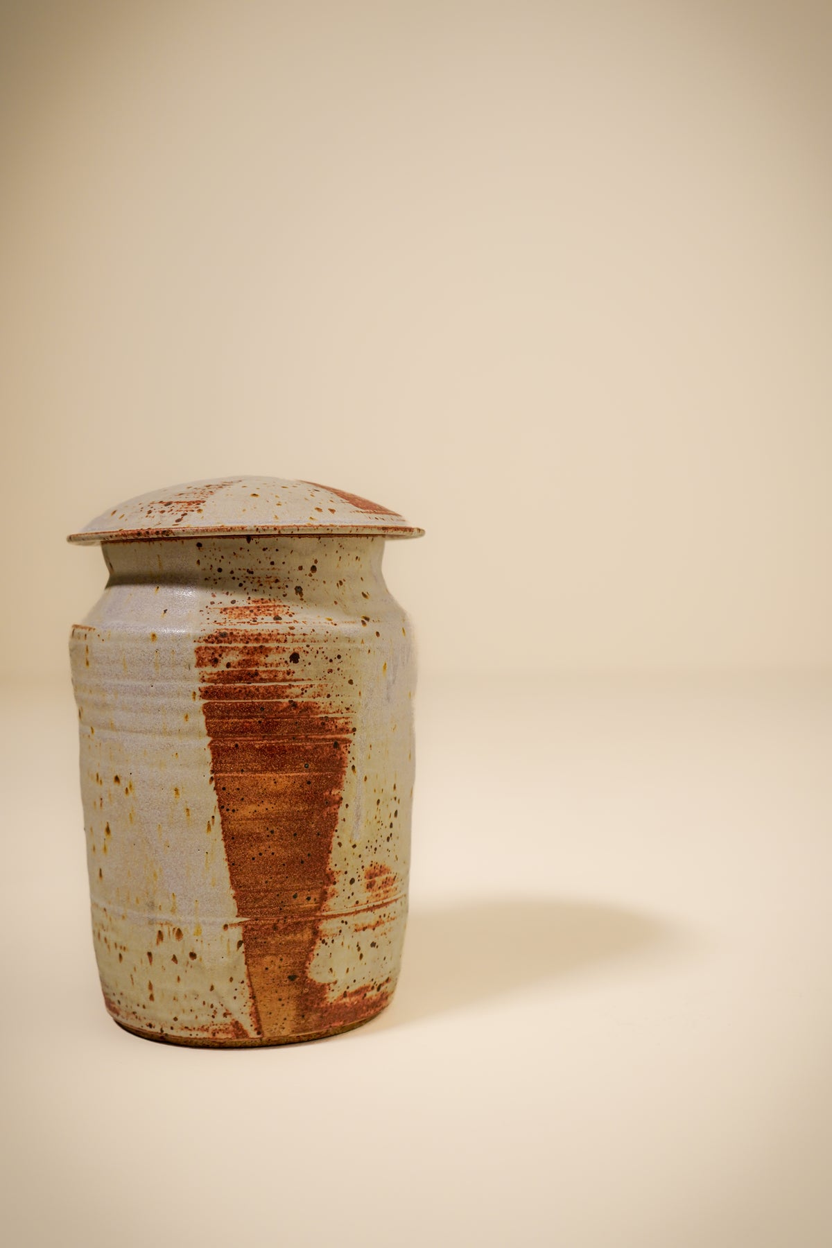 Stoneware Studio Pottery Jar