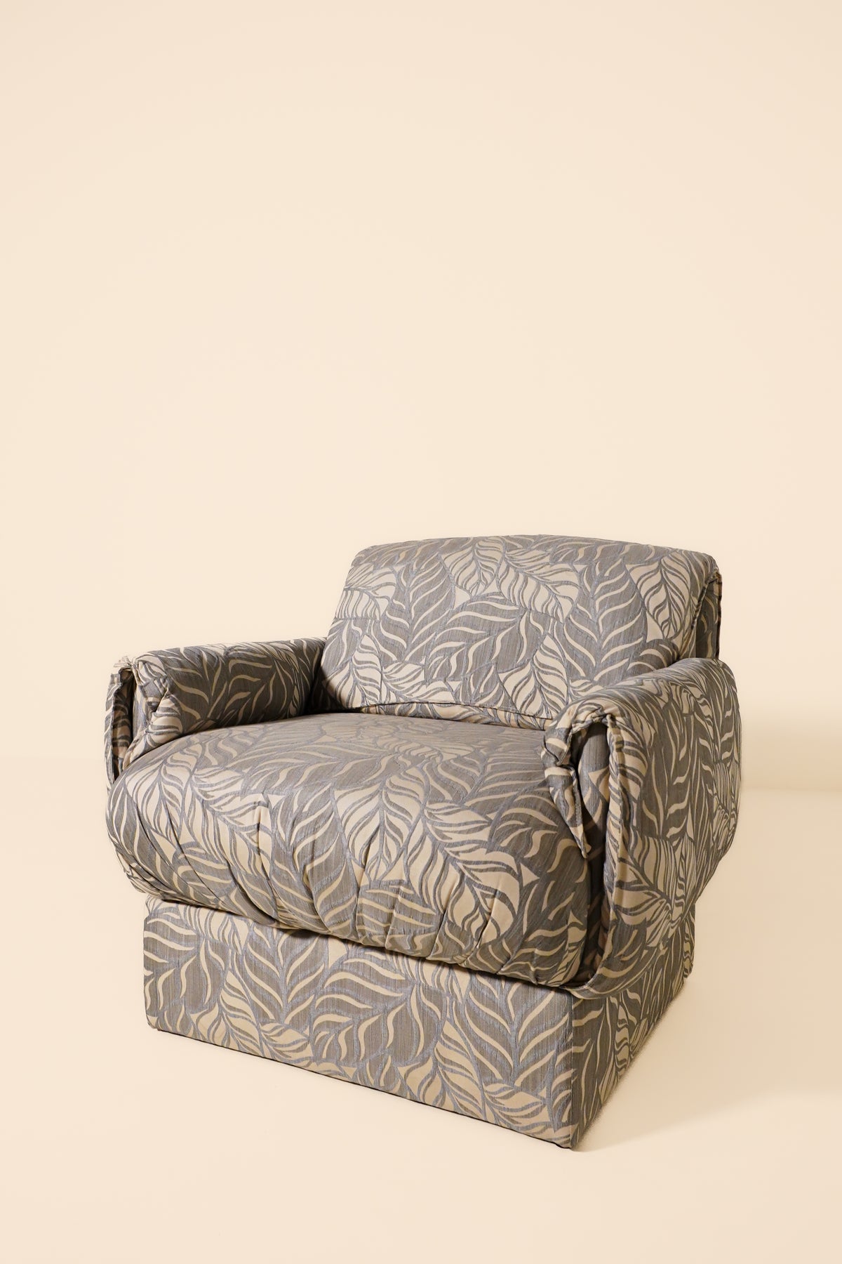 Pair of Upholstered Lounge Chairs