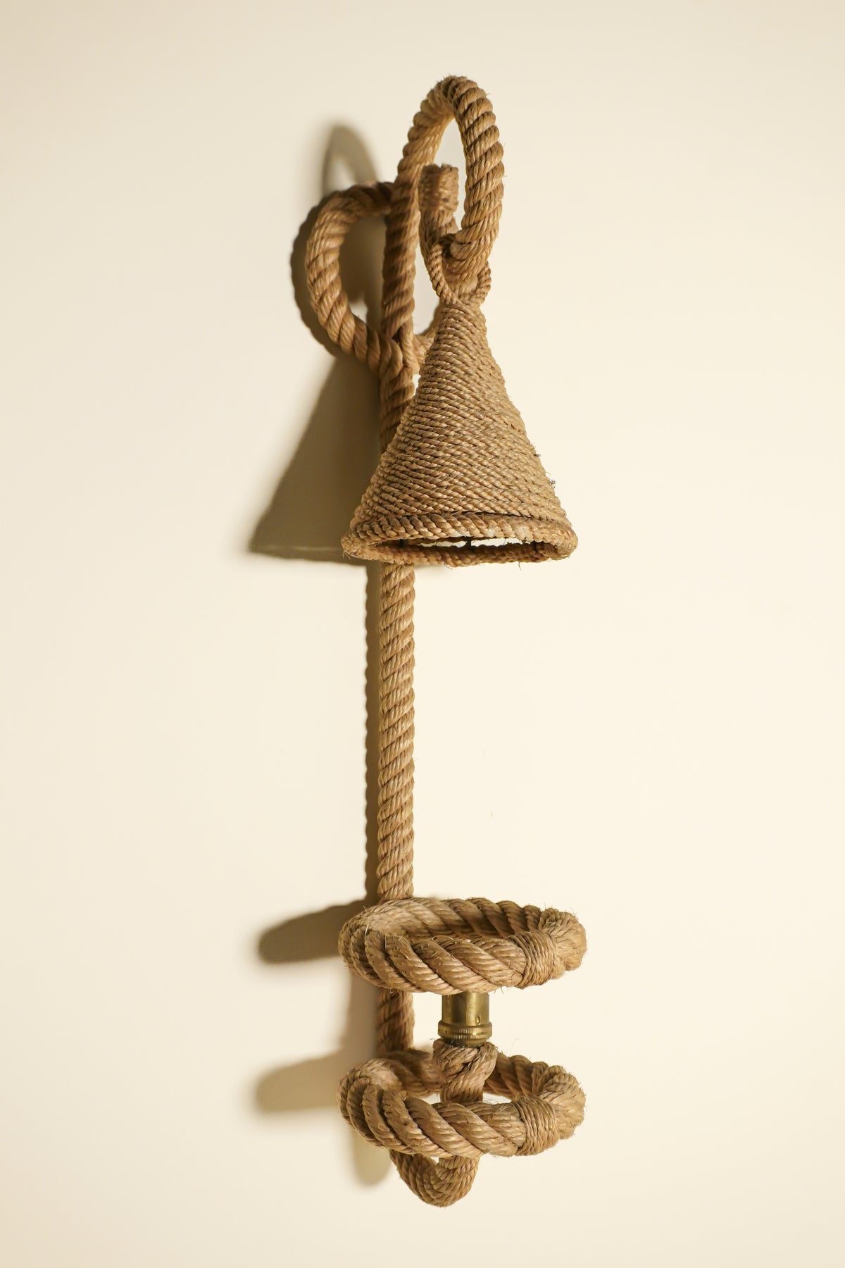 1950s Rope Lantern Sconces