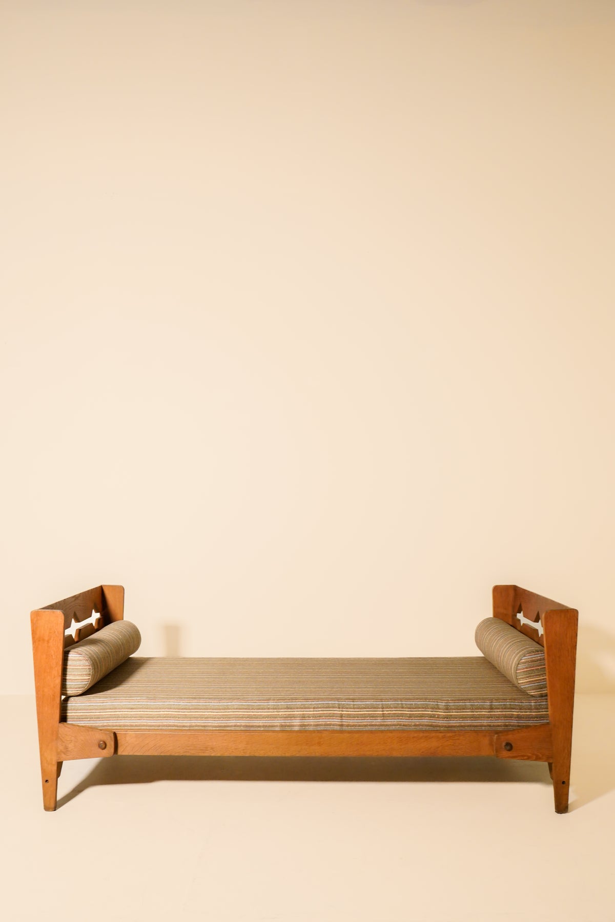 Oak Daybed by Guillerme et Chambron — France