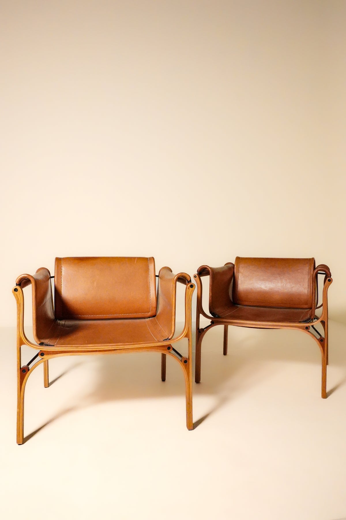 "Chair H" pair by Cristian Valdes