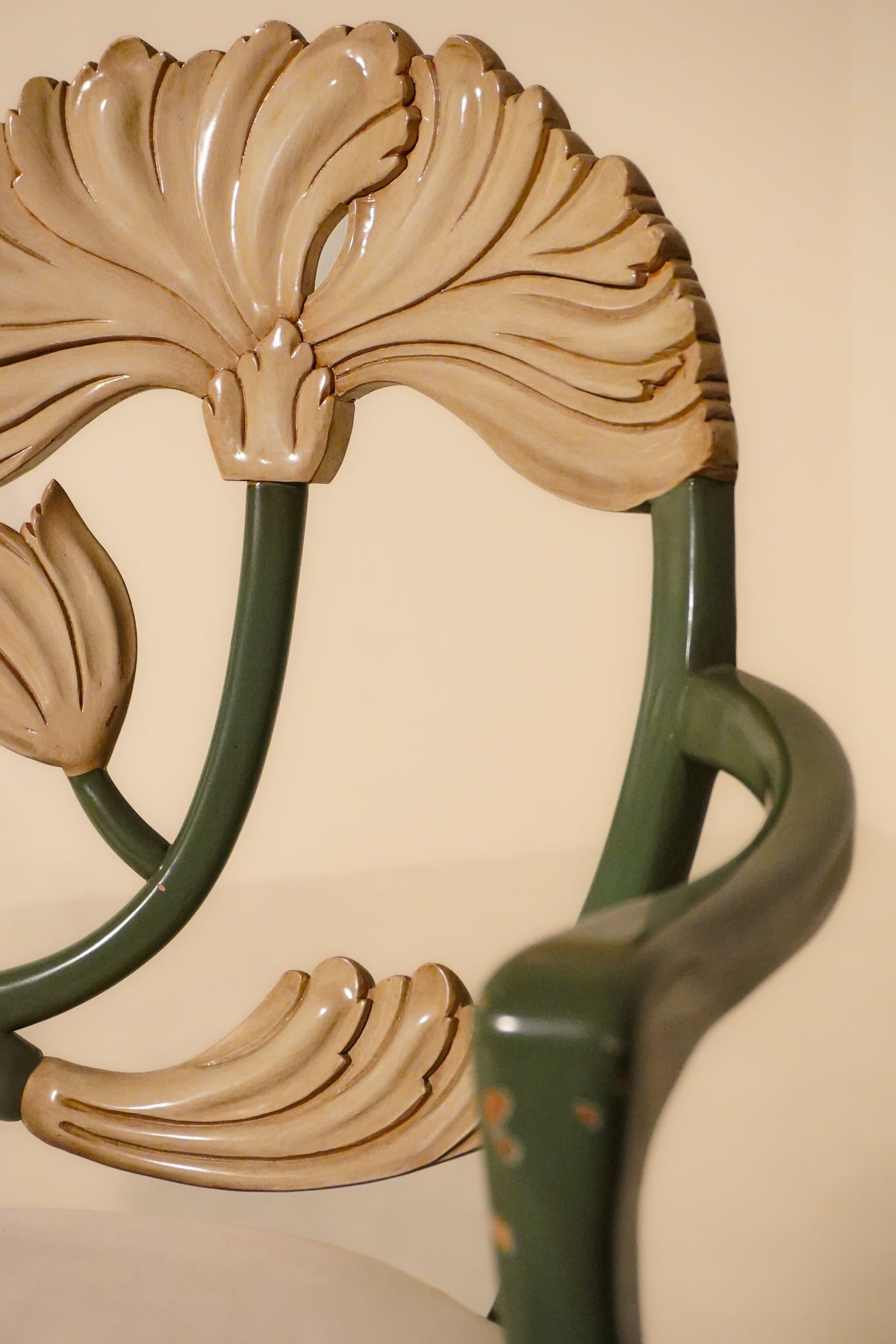 Italian Art Nouveau Dining Chairs