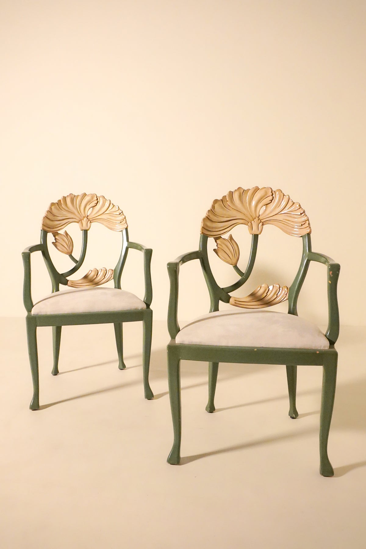 Italian Art Nouveau Dining Chairs