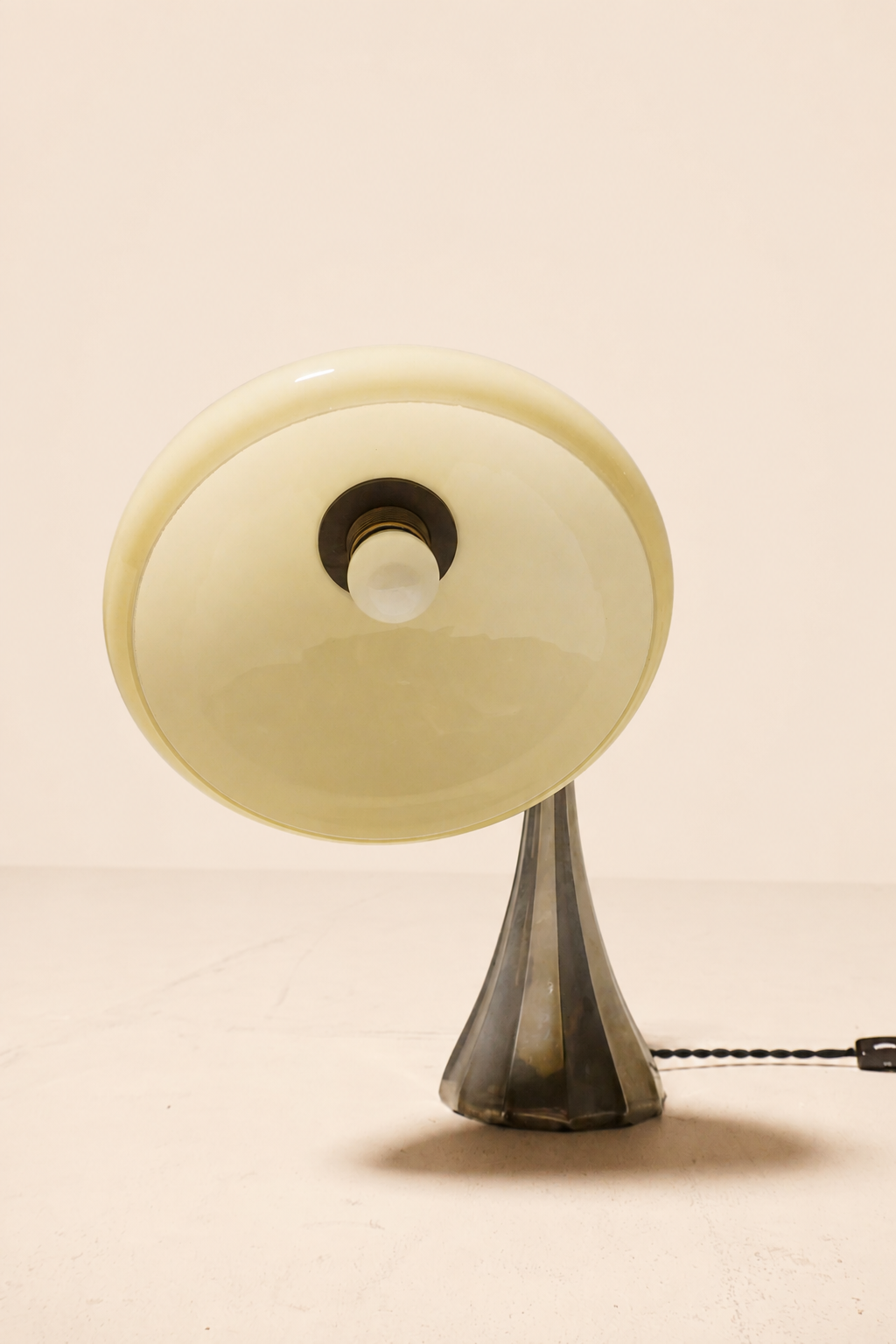 "Halos" Table Lamps, Pair