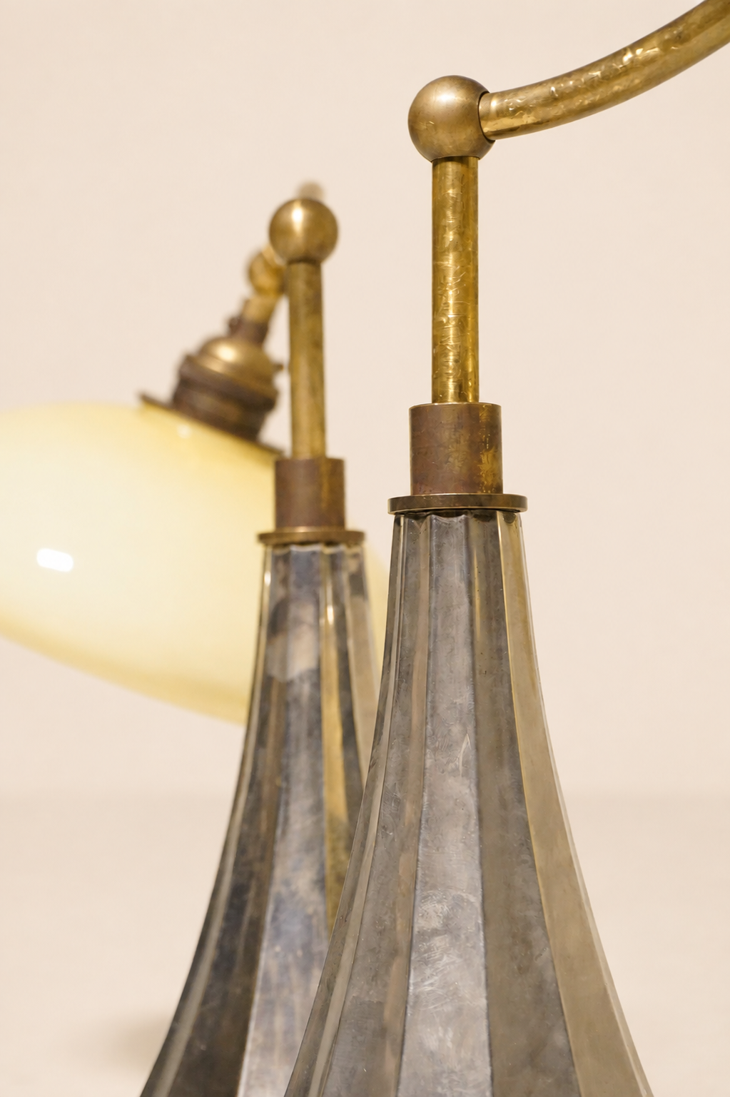 "Halos" Table Lamps, Pair